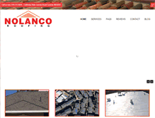 Tablet Screenshot of nolancoroof.com